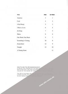 West Side Story Play-Along von Leonard Bernstein 