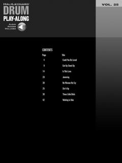 Drum Play-Along Vol. 25: Bob Marley (Bob Marley) 