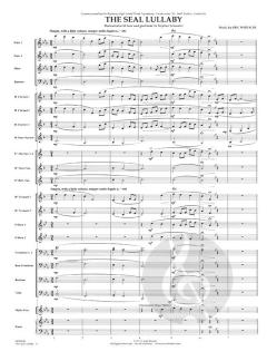 The Seal Lullaby von Eric Whitacre (Download) 