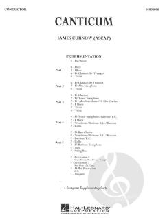 Canticum von James Curnow 