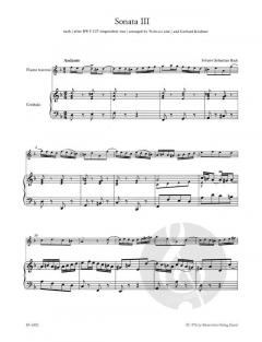 Sechs Sonaten nach BWV 525-530 Band 2 von Johann Sebastian Bach 