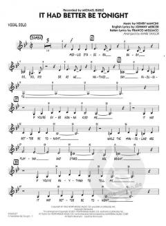 It Had Better Be Tonight von Henry Mancini 