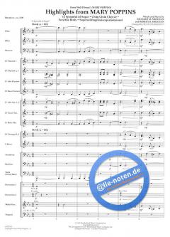Highlights from Mary Poppins von Robert Bernard Sherman (Download) 