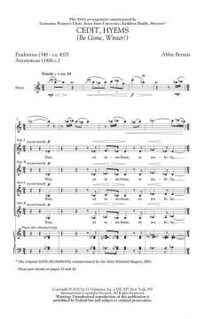 Cedit Hyems (Abbie Betinis) 