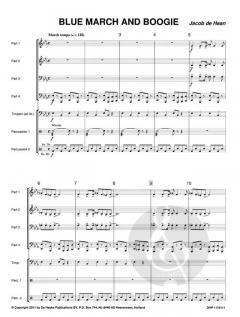 Blue March and Boogie von Jacob de Haan 