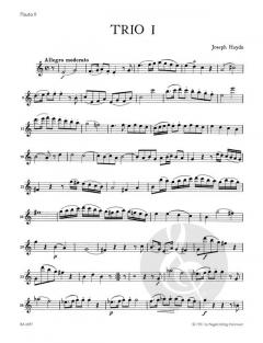 Die Londoner Trios Hob. IV/1-4 (Joseph Haydn) 