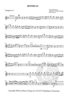 Rondeau von Jean-Joseph Mouret für Trompete & Orgel im Alle Noten Shop kaufen