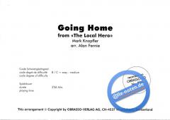 Going Home From 'The Local Hero' (Mark Knopfler) 