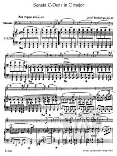 Sonate für Violoncello und Klavier op. 92 von Klaus Storck im Alle Noten Shop kaufen