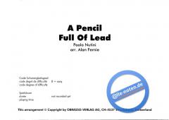 A Pencil Full Of Lead (Paolo Nutini) 