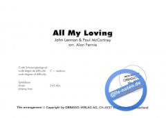 All My Loving (John Lennon) 