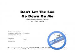 Don't Let The Sun Go Down On Me (Elton John) 