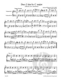 2 Duette für Violoncelli op. 52/2+3 von Jacques Offenbach im Alle Noten Shop kaufen