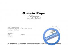 O mein Papa (Paul Burkhard) 