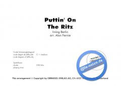 Puttin' On The Ritz (Irving Berlin) 