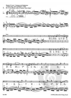 Violinsoli aus dem geistlichen Vokalwerk von Johann Sebastian Bach im Alle Noten Shop kaufen