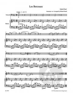 4 Mélodies von Gabriel Fauré 