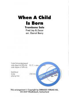 When A Child Is Born (F. Jay) 