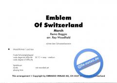 Emblem Of Switzerland (Remo Boggio) 