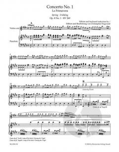 Le Quattro Stagioni von Antonio Vivaldi 