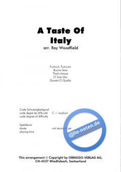 A Taste Of Italy 