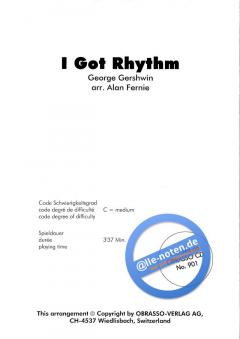 I Got Rhythm (George Gershwin) 