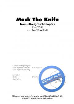 Mack The Knife (Kurt Weill) 