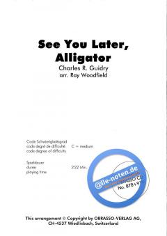 See You Later, Alligator (Charles R. Guidry) 