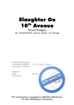 Slaughter On 10th Avenue (Richard Rodgers) 