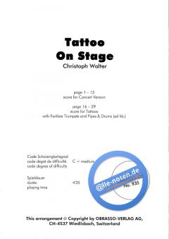 Tattoo On Stage (Christoph Walter) 