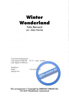Winter Wonderland (Felix Bernard) 