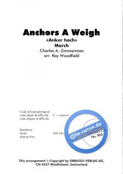 Anchors A Weigh (Anker hoch!) (Charles A. Zimmermann) 