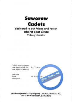 Suworow Cadets 