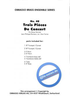 Trois pieces de concert (Jean-Philippe Rameau) 