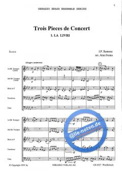 Trois pieces de concert (Jean-Philippe Rameau) 