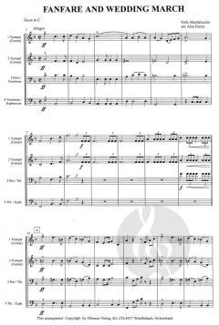 Fanfare And Wedding March (Felix Mendelssohn Bartholdy) 