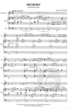 Memory Theme from 'Cats' von Andrew Lloyd Webber 