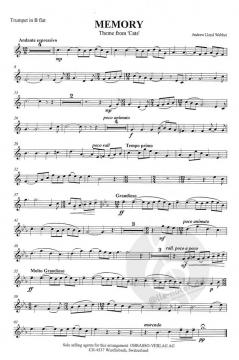 Memory Theme from 'Cats' von Andrew Lloyd Webber 