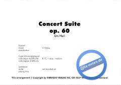 Concert Suite Op. 60 (Urs Heri) 