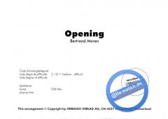 Opening (Bertrand Moren) 