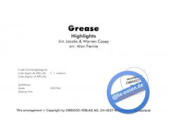 Grease Highlights (Warren Casey) 