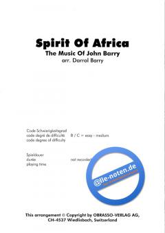 Spirit Of Africa (John Barry) 