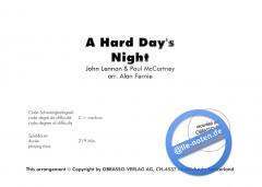 A Hard Day's Night (John Lennon) 
