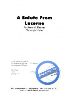 A Salute From Lucerne (Christoph Walter) 