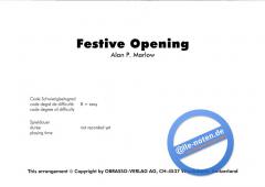Festive Opening (Alan P. Marlow) 