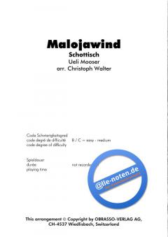 Malojawind (Schottisch) (Ueli Mooser) 
