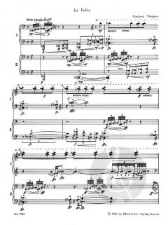 La folia von Manfred Trojahn 