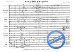 Four Hymns For Brass Band 