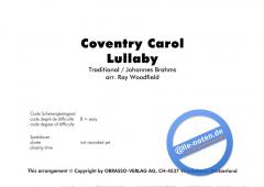 Coventry Carol Lullaby 