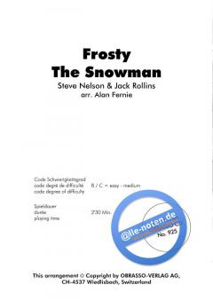 Frosty The Snowman (Steve Nelson) 